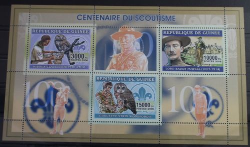 Guinea 4359-4361 postfrisch Kleinbogen #WP029