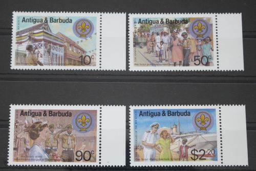 Antigua und Barbuda 678-681 postfrisch Pfadfinder #WP353
