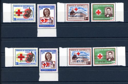 Guatemala 643-50 postfrisch Rotes Kreuz #HB491