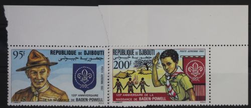 Dschibuti 349-350 postfrisch #WP350