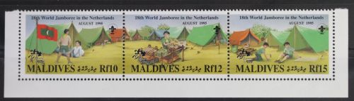 Malediven 2409-2411 postfrisch Dreierstreifen #WP450
