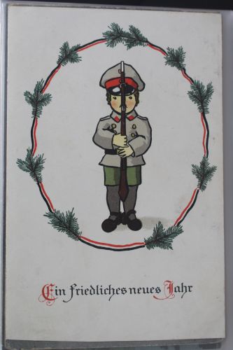 AK Deutschland Ein friedliches neues Jahr gebraucht #PL127