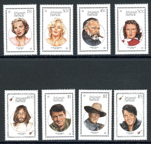 Antigua Barbuda 1053-60 postfrisch Film, Schauspieler #HC443