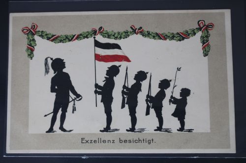 AK Deutschland Exzellenz besichtigt. 1916 gebraucht #PL209