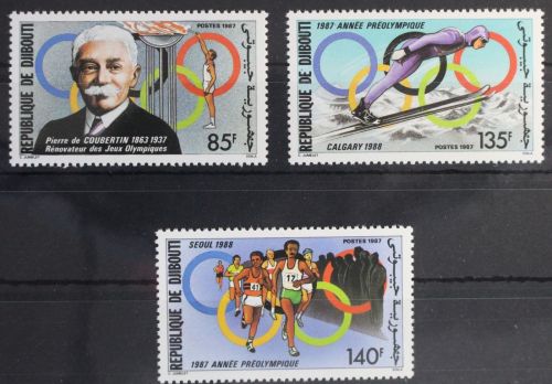 Dschibuti 495-497 postfrisch