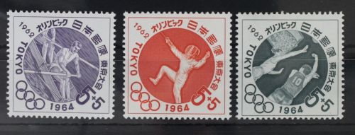 Japan 807-809 postfrisch Olympische Spiele #WW630