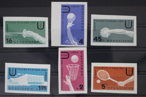 Bulgarien 1224-1229 postfrisch Sport #WW681