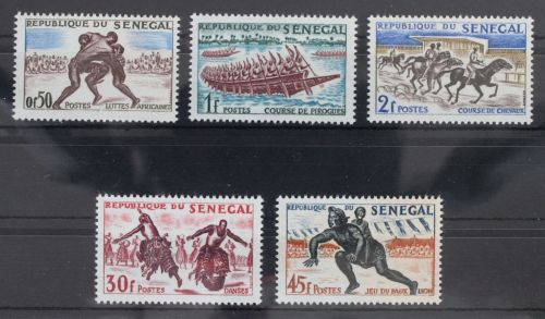 Senegal 245-249 postfrisch #WY909