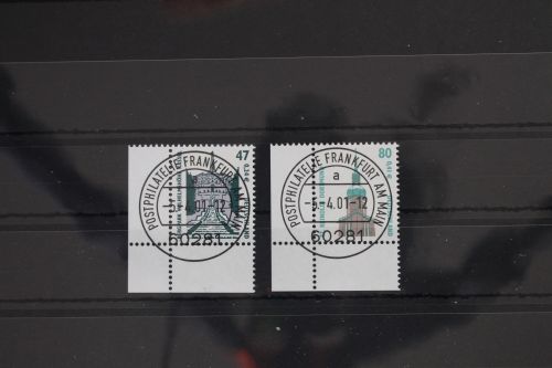 BRD 2176-2177 gestempelt Vollstempel Frankfurt Eckrand Bundesrepublik #WZ554