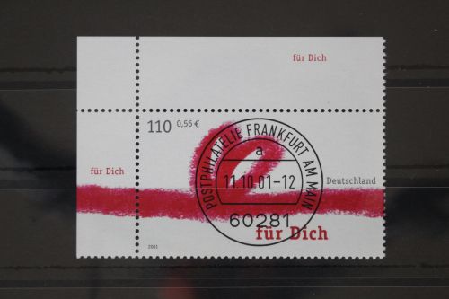 BRD 2223 gestempelt Vollstempel Frankfurt Eckrand Bundesrepublik #WZ040