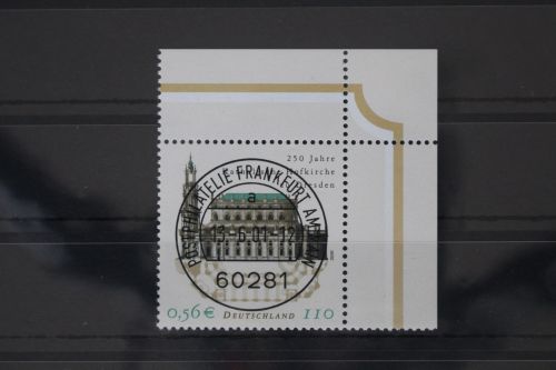 BRD 2196 gestempelt Vollstempel Frankfurt Eckrand Bundesrepublik #WZ055