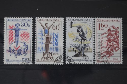 Tschechoslowakei 1538-1541 gestempelt Sport #WX057