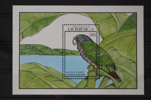 Dominica Block 169 mit 1337 postfrisch Vögel Kaiseramazone #WX209
