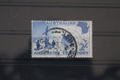 Australische Gebiete in der Antarktis 1 gestempelt #WZ816