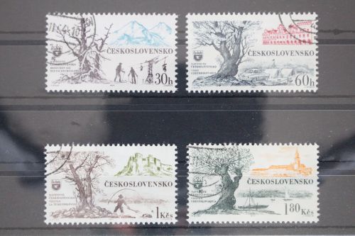 Tschechoslowakei 1453-1456 gestempelt #WZ141