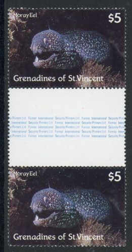 St. Vincent Grenadinen Paar 568 postfrisch Meerestiere #HB301