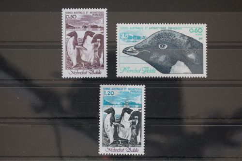 Französische Gebiete in der Antarktis 149-151 postfrisch Viererblock #WZ424