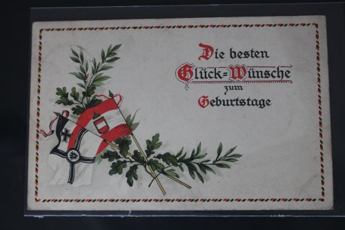 AK Deutschland Grußkarte Feldpost 1916 gebraucht #PL368