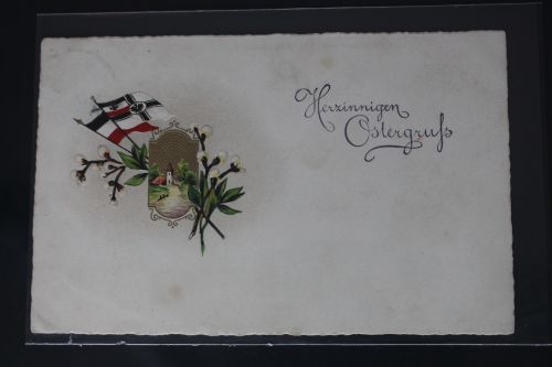 AK Deutschland Grußkarte 1918 gebraucht #PL374