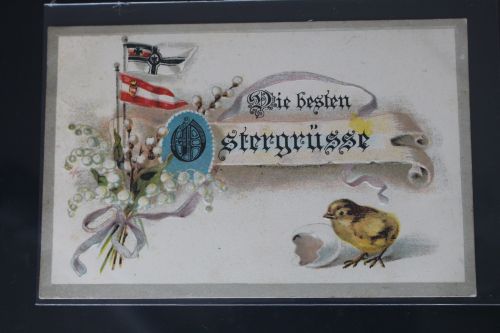 AK Deutschland Grußkarte Feldpost 1916 gebraucht #PL379