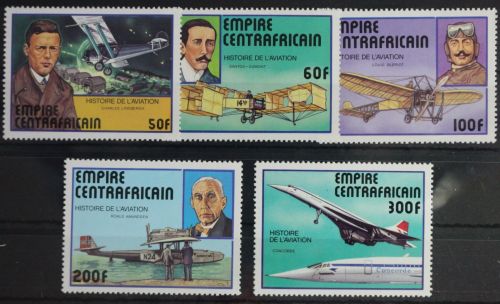 Zentralafrikanische Republik 501-505 postfrisch #FA394