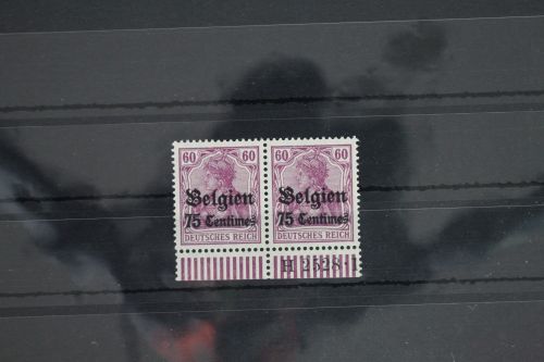 Deutsche Besetzung 1. WK Belgien 6b HAN A postfrisch ungefaltet #FC812