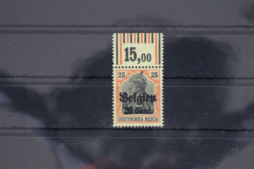 Deutsche Besetzung 1. WK Belgien 17 W OR postfrisch
