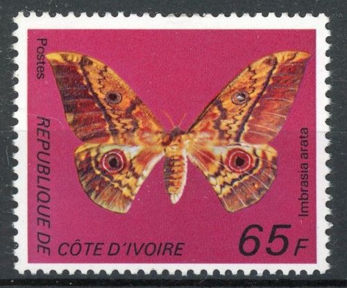 Elfenbeinküste 529 postfrisch Schmetterling #JT792