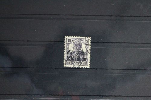 Deutsche Besetzung 1. WK Polen 12 gestempelt #FG659