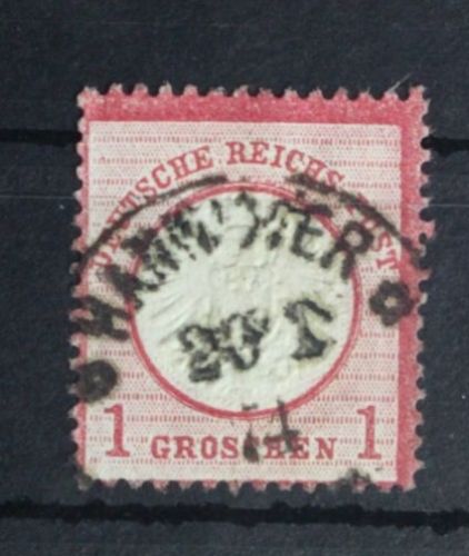 Deutsches Reich 19 gestempelt
