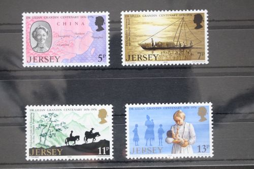 Großbritannien Jersey 153-156 postfrisch #FC079