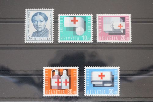 Schweiz 775-779 postfrisch