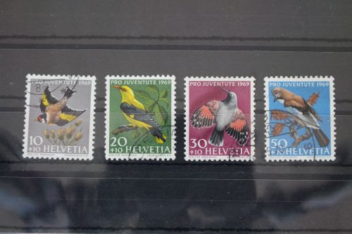 Schweiz 914-917 gestempelt