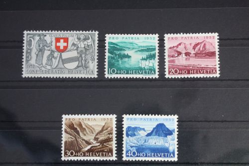 Schweiz 570-574 postfrisch Pro Patria #FC110