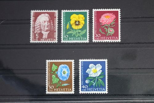 Schweiz 663-667 postfrisch Pro Juventute #FC132