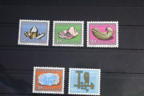 Schweiz 714-718 postfrisch