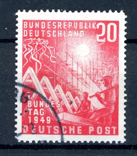Bund Plattenfehler 112 II gestempelt Kurzbefund Schlegel #JO842