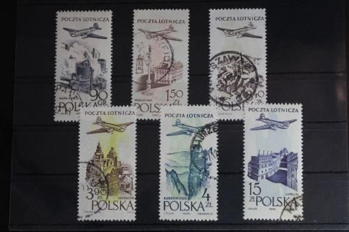 Polen 1035-1040 gestempelt