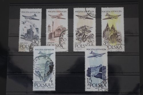 Polen 1035-1040 gestempelt #FF297
