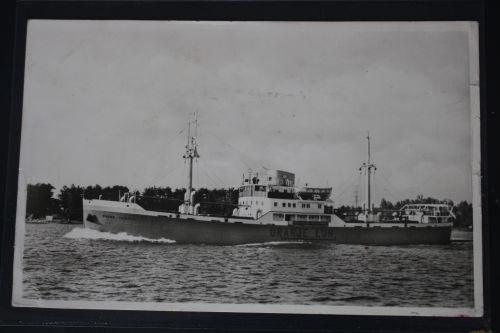 AK Oranje Lijn Dampfschiff MS Prins Casimir, Frachtschiff 1958 gebraucht #PL585