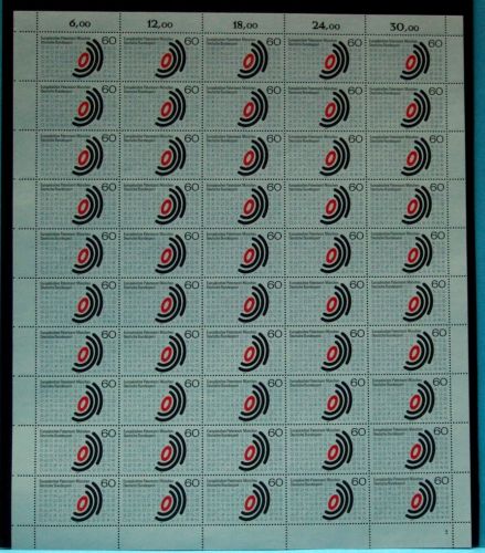 Bund 50er Bogen 1088 postfrisch