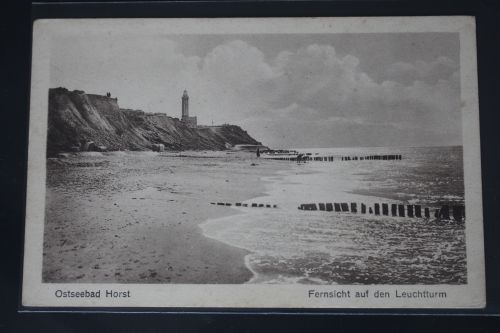 AK Ostseebad Horst (Niechorze) Fernsicht aus den Leuchtturm ungebraucht #PL610