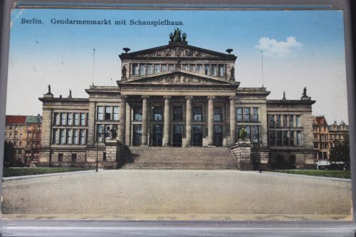 AK Berlin Gendarmenmarkt mit Schauspielhaus 1939 gebraucht #PL670