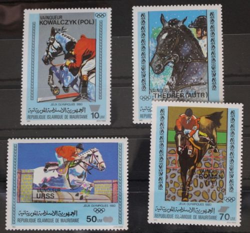Mauretanien 680-683 postfrisch