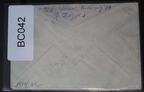 Feldpostbrief Stempel „S.B. Feldluftschiffer-Abteilung Ballonzug 74“ #BC042