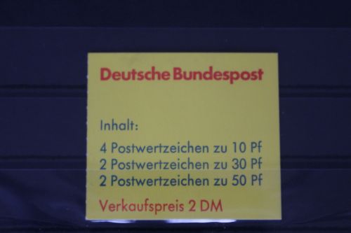 BRD MH 21a II oZ postfrisch