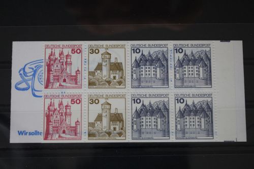 BRD MH 21b oZ postfrisch gebrochenes "E" in "Deutsche" Feld 7 #FM033