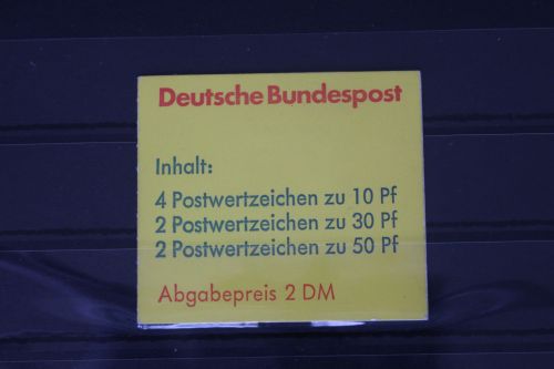 BRD MH 22 Ia oZ postfrisch #FM038