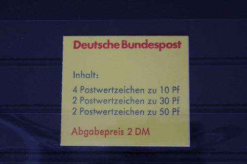 BRD MH 22 Ib oZ postfrisch