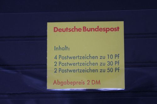 BRD MH 22 Ie oZ postfrisch
